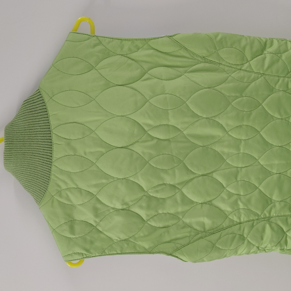 THE GREENBRIER QUILTED ZIP-UP VEST REVERSIBLE to BLUE STRIPE WOMEN'S Sz Small - Picture 6 of 8